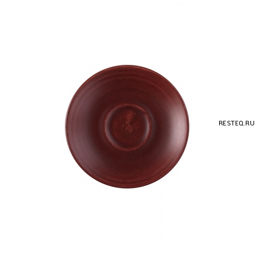 Блюдце 11,8см Stonecast Patina, цвет Rust Red PAREESS1