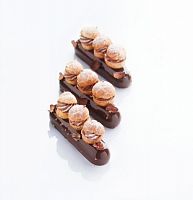 Форма д/шок. "Eclair" 130 x 30 h 28 mm, 6 ячеек, силикон 30SIL504