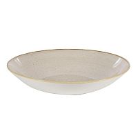 Тарелка глубокая 31см 2,4л, без борта, Stonecast, цвет Nutmeg Cream SNMSPLC21