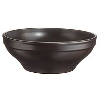Салатник керамический 5,0л d31см h12см, серия GASTRON, цвет черный 445071