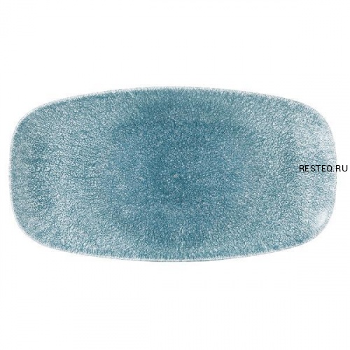 Блюдо прямоугольное CHEFS 29,8х15,3см, без борта, цвет Raku Topaz Blue, Studio Prints RKTBXO111