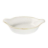 Форма для запекания d15см/18см 0,30л, с ручками, Stonecast, цвет Barley White SWHSSREN1