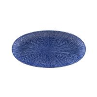 Блюдо овальное CHEFS 29,9х15см, без борта, цвет Agano Blue, Studio Prints AGBUOV301