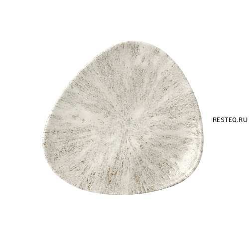 Тарелка мелкая треугольная 19,2см, без борта, цвет Stone Agate Grey, Studio Prints STAGTR71