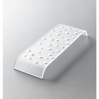 *Подиум 24х9,5см h3см, матовый, с фактурой, стекло, серия TOP, цвет белый TOP-TR-MAT
