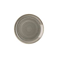 Тарелка мелкая 16,5см, без борта, Stonecast, цвет Peppercorn Grey SPGSEVP61