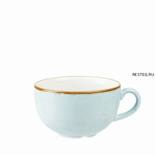 Чашка Cappuccino 500мл Stonecast, цвет Duck Egg Blue SDESCB441