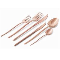 Нож столовый Stick 24см, 6шт., медь A0032-CO10-SET