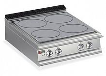 Плита со сплошной поверхностью электрическая 700 серии APACH CHEF LINE LRSTE87