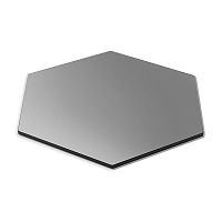 Полка SKYCAP Small d35,6см h1см, шестиугольная, акрил, цвет черный SG028