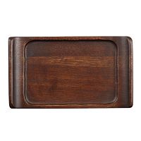 Блюдо сервировочное 17х10см, дерево (акация), Buffet ZCAWWRT61