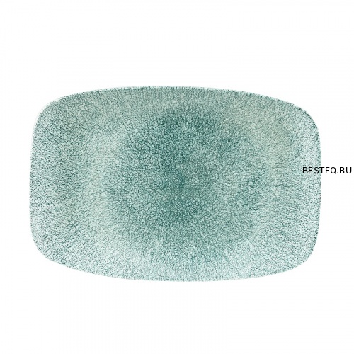 Блюдо прямоугольное CHEFS 30х19,9см, без борта, цвет Raku Jade Green, Studio Prints RKJGOBL41