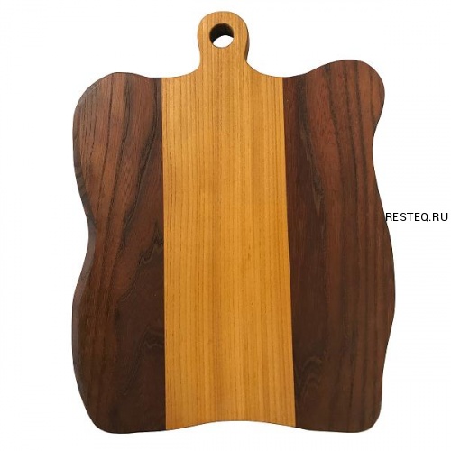 Доска сервировочная 350х250мм h18мм, серия Black back, ясень, цвет TR05 BB0110005-TR05