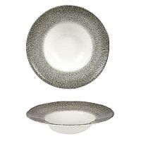 Тарелка глубокая 28см 0,468л, цвет Raku Quartz Black, Studio Prints RKBQVWBL1