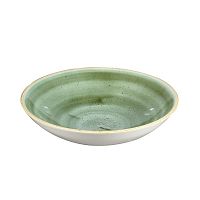 Тарелка глубокая 18,2см 0,426л, без борта, Stonecast, цвет Samphire Green SSGSEVB71