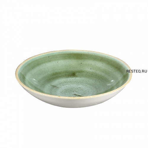 Тарелка глубокая 18,2см 0,426л, без борта, Stonecast, цвет Samphire Green SSGSEVB71