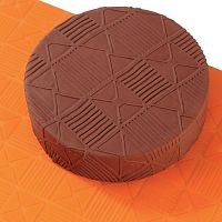 Коврик силиконовый рельефный для мастики "Квадраты" 60х40см 40-W085