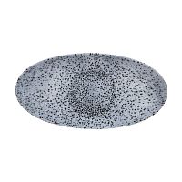 Блюдо овальное CHEFS 34,7х17,3см, без борта, цвет Mineral Blue, Studio Prints MNBLOV351