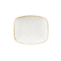 Блюдо прямоугольное CHEFS 15,4х12,6см, без борта, Stonecast, цвет Barley White SWHSOBL11