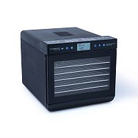 Дегидратор Modern 7 уровней, для овощей/зелени/фруктов 45х34см h37см, пластик, цвет черный RMD-07