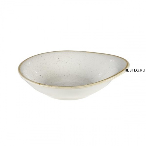 Салатник 0,17л 16х14,5см, без борта, Stonecast, цвет Barley White SWHSID61