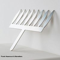 Трафарет для декора "LEAF COMB" h8см, нерж.сталь, дизайн - Frank Haasnoot 20FH01L