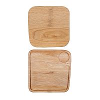 Блюдо деревянное 29х29см Buffet Wood ZCAWWBL1