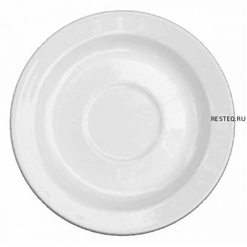 Блюдце 12,8см White APRAS51
