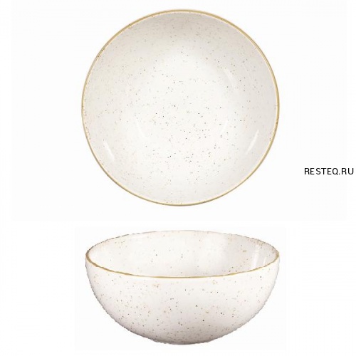 Миска для лапши 1,08л d18,3см, без борта, Stonecast, цвет Barley White SWHSNDBL1