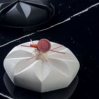 Форма для мороженого/суфле 3D "Солнечный" d180мм h50мм (объем 0,966л), силикон KE064S