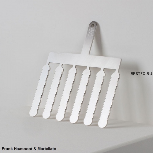 Трафарет для декора "FEATHER ECLAIR COMB" 12х2,5см, нерж.сталь, дизайн - Frank Haasnoot 20FH05