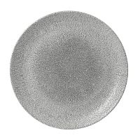 Тарелка мелкая 28,8см, без борта, цвет Raku Jasper Grey, Studio Prints RKGJEV111
