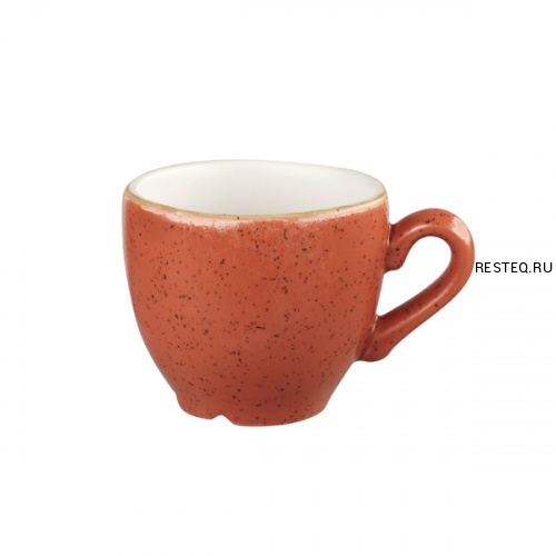 Чашка Espresso 100мл Stonecast, цвет Spiced Orange SSOSCEB91