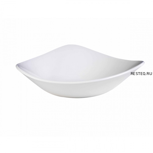 Салатник треугольный 0,60л d23,5см Lotus WHTRB91