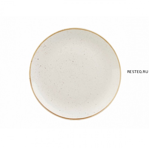 Тарелка мелкая 28,8см, без борта, Stonecast, цвет Barley White SWHSEV111