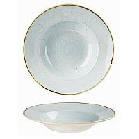 Тарелка для пасты 28см 0,47л, с широким бортом, Stonecast, цвет Duck Egg Blue SDESVWBL1