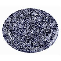 Блюдо овальное 36,5х29,3см Vintage Prints, цвет Willow Victorian Calico CAWRD141