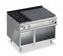 Плита со сплошной поверхностью газовая 900 серии APACH CHEF LINE LRSTG129R2SXOS