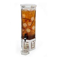 Диспенсер BEVERAGE для сока, 7,6л 18,4х18,4см h61,3см, нерж.сталь/акрил LD115