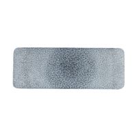 Блюдо сервировочное прямоугольное 37,6х14см, цвет Raku Topaz Blue, Studio Prints RKTBRST1