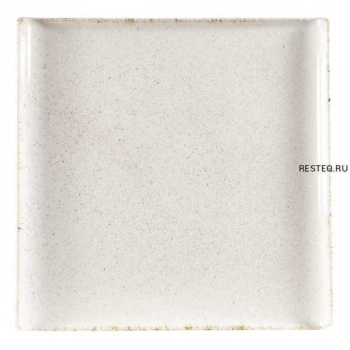 Блюдо сервировочное 30,3х30,3см, Stonecast Buffet, цвет Barley White SHWHAST1