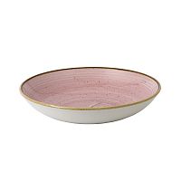 Тарелка глубокая 24,8см 1,13л, без борта, Stonecast, цвет Petal Pink SPPSEVB91
