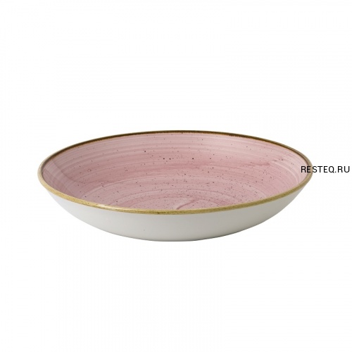 Тарелка глубокая 24,8см 1,13л, без борта, Stonecast, цвет Petal Pink SPPSEVB91