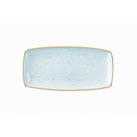 Блюдо сервировочное 29,5х15см, без борта, Stonecast, цвет Duck Egg Blue SDESOP111