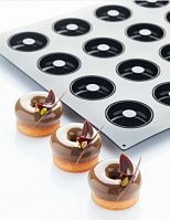 Форма д/шок. "Donuts  d 75 h 25 mm, 6 ячеек, силикон 30SIL503