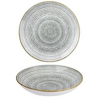 Салатник 0,42л d18,2см, без борта, цвет Stone Grey, Studio Prints SPSGEVB71