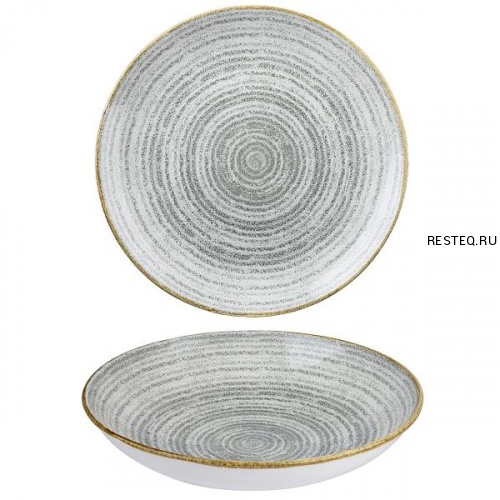 Салатник 0,42л d18,2см, без борта, цвет Stone Grey, Studio Prints SPSGEVB71