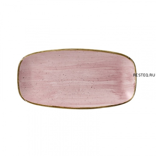 Блюдо прямоугольное CHEFS 29,8х15,3см, без борта, Stonecast, цвет Petal Pink SPPSXO111