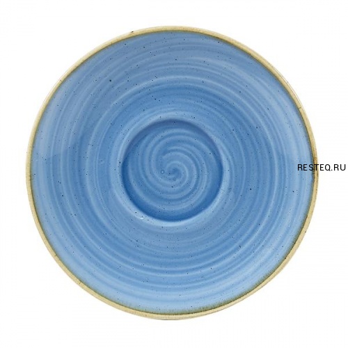 Блюдце 15,6см Stonecast, цвет Cornflower Blue SCFSCSS1