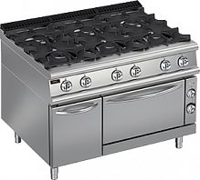 Плита газовая 900 серии APACH CHEF LINE LRG129FECS PLUS